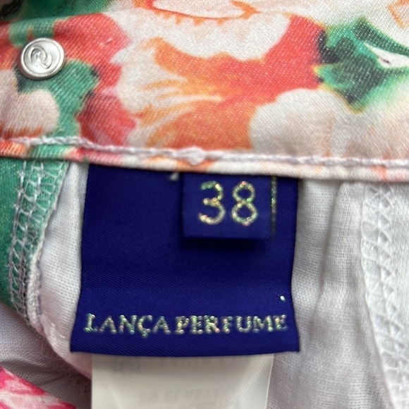 Lance Perfume Flowered Jeans Made in Brazil size 38 Art Design - Picture 7 of 9